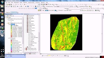 Geological Orientation Data From Surfaces in ArcGIS