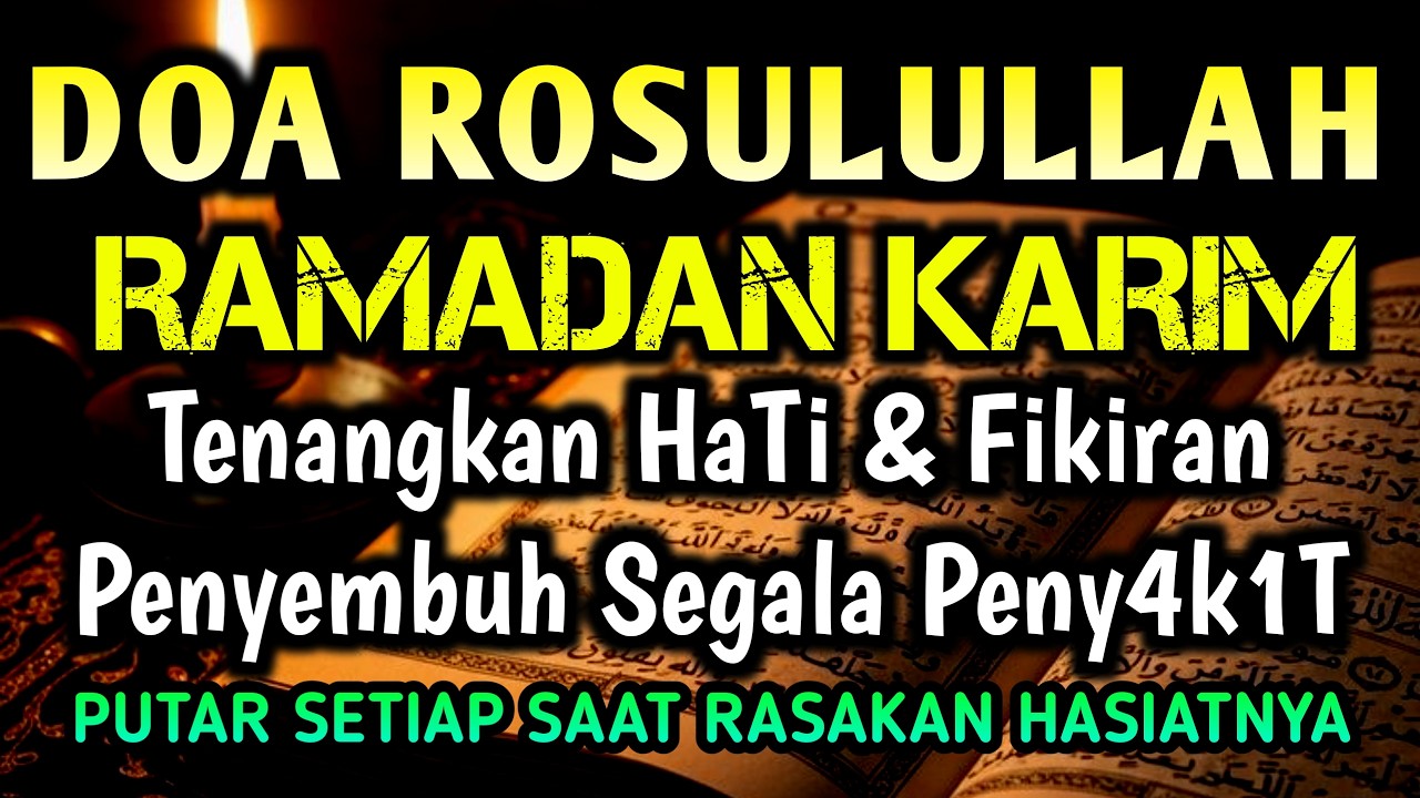 RUQYAH DOA PENY3MBUH SEGALA PENY4KIT 🤲🤲 INSAALLAH S4KIT DITUBUHMU S3MBUH AYAT RUQYAH MERDU