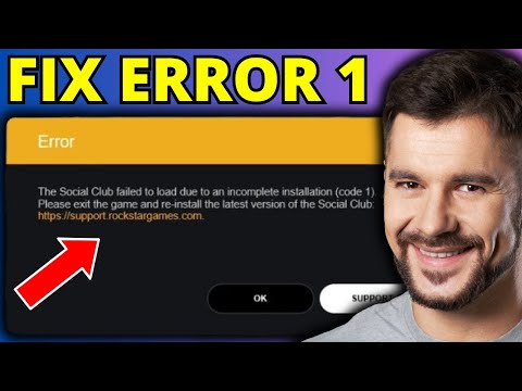 Исправление ошибки установки Social Club с кодом 1 — полное руководство