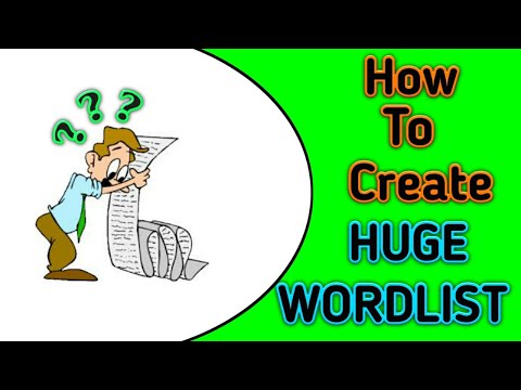 HOW TO CREATE A HUGE AND STRONG WORDLIST | HOW TO USE CUPP WORDLIST CREATOR | KCE