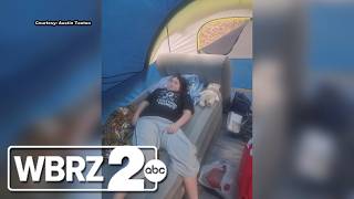 11-year-old battling brain tumor, family having to sleep outside to save money for treatment
11-year-old battling brain tumor, family having to sleep outside to save money for treatment 11-year-old battling brain tumor, family having to sleep outside to save money for treatment