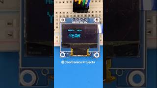 The Most INSANE OLED New Year’s Animation! #arduinotutorial #esp32tutorial #arduino #scienceprjects