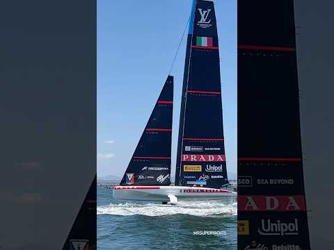Video Luna Rossa wins the Louis Vuitton 38th Americas Cup Preliminary Regatta in Sardinia today! ???