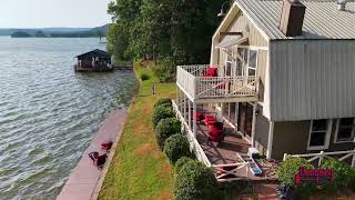 Double Lake Frontage Home with Docks on Weiss Lake | Cedar Bluff, Cherokee County, AL Auction