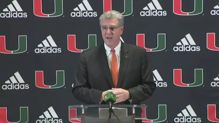WEB EXTRA: Dan Radakovich Introduced As UMs New At...