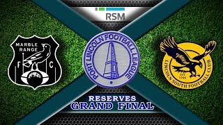 PLFL 2018 Reserves Grand Final - Marble Range V Lincoln South