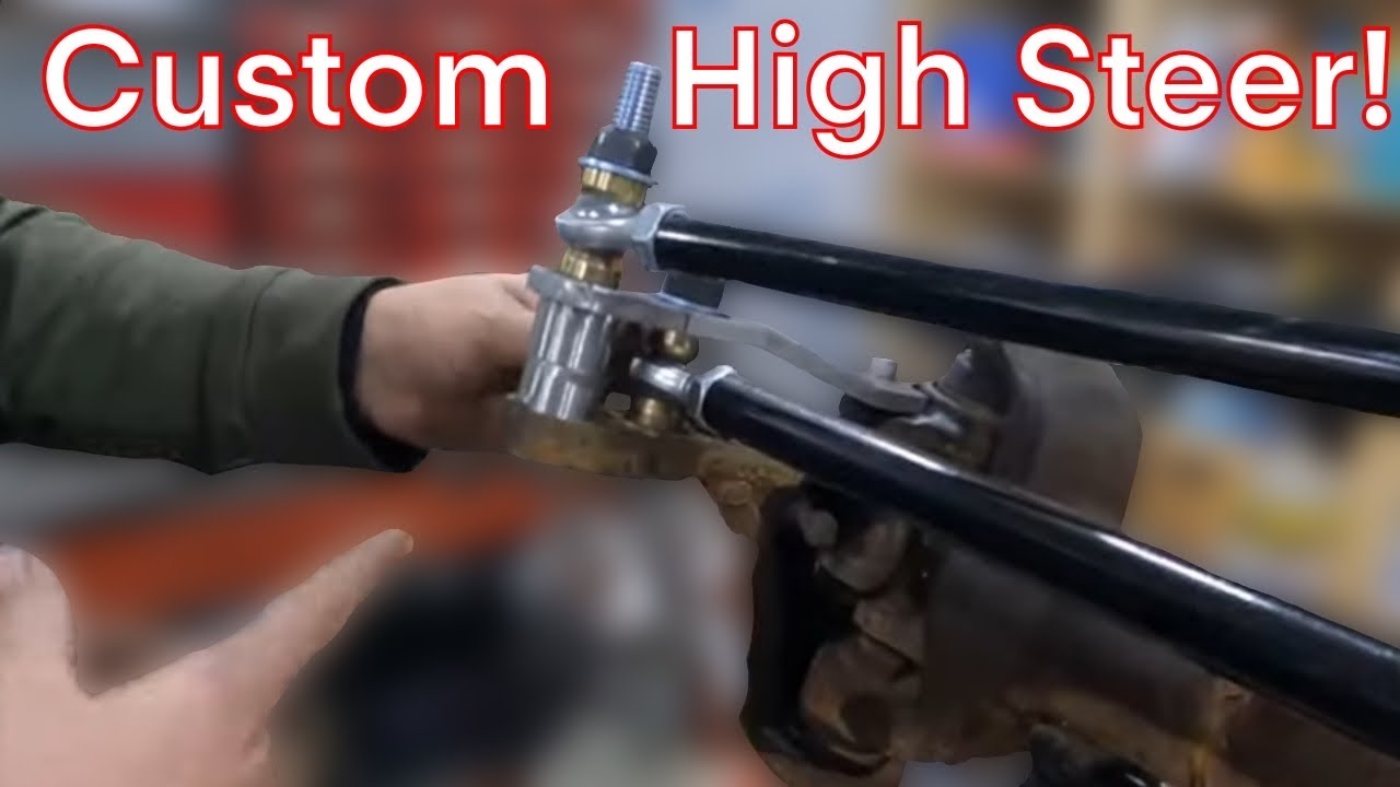 Dana 30 CJ Axle Custom Fab High Steer - Budget Build