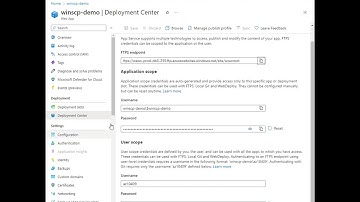 Azure WebApp FTPS Connection with WinSCP in 1 minute #shorts #azure