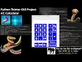 Python Tkinter Project 02: Calculator