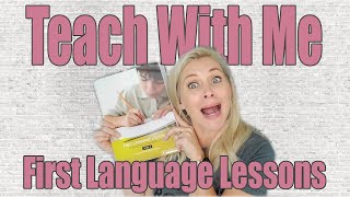 TEACH WITH ME FIRST LANGUAGE LESSONS | 3rd Grade Grammar | Level 3 | Secular Homeschool Curriculum