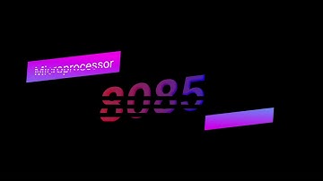 8085 Microprocessor