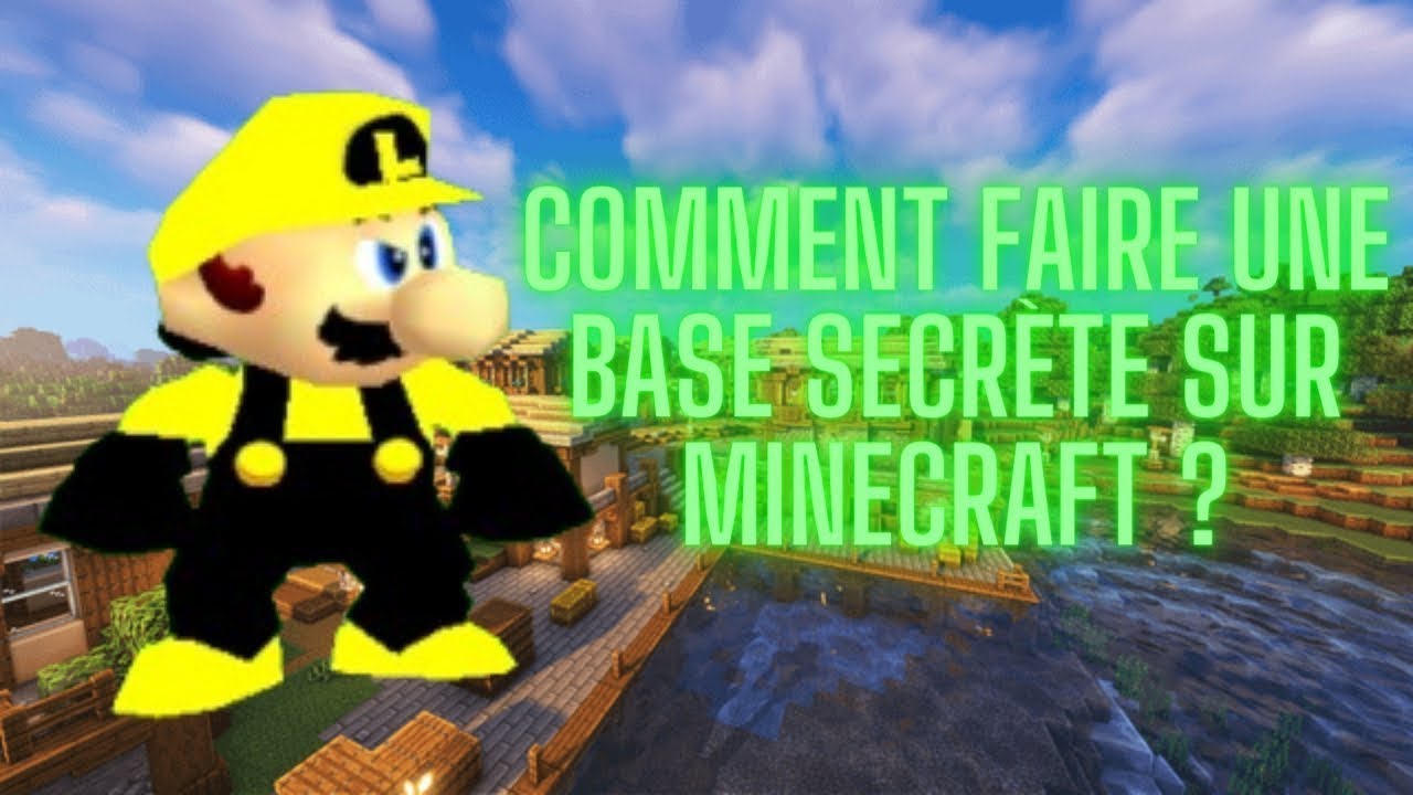 Comment faire une base secrète sur Minecraft ? - YouTube
