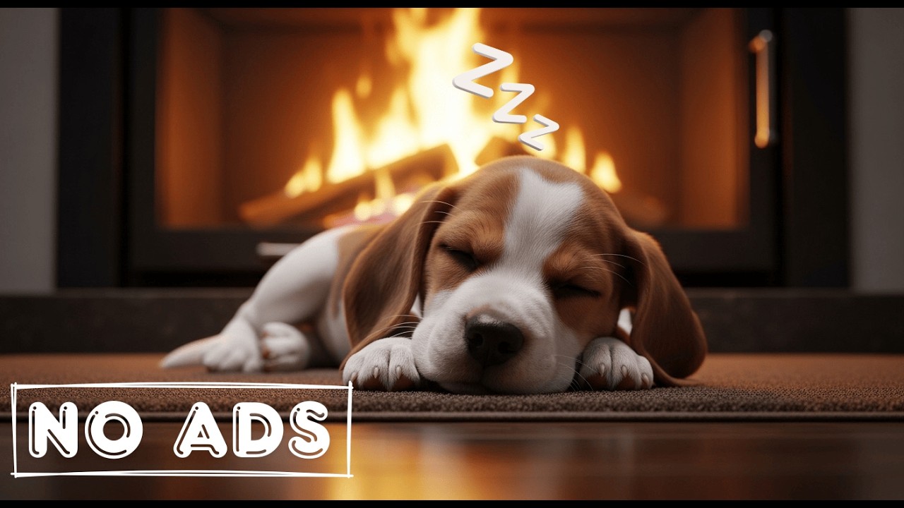 12 Hours Healing Music for Dogs 🐶🌸 Calming Separation Anxiety | Relaxing Sleep Music for Dogs No Ads