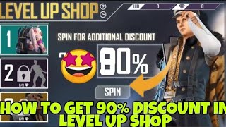 LEVEL UP SHOP EVENT FREE FIRE || HOW TO GET 90% DISCOUNT IN LEVEL UP SHOP FREE FIRE