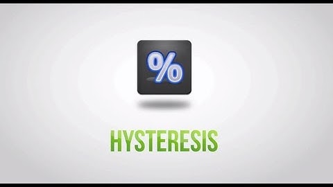 Setting the hysteresis