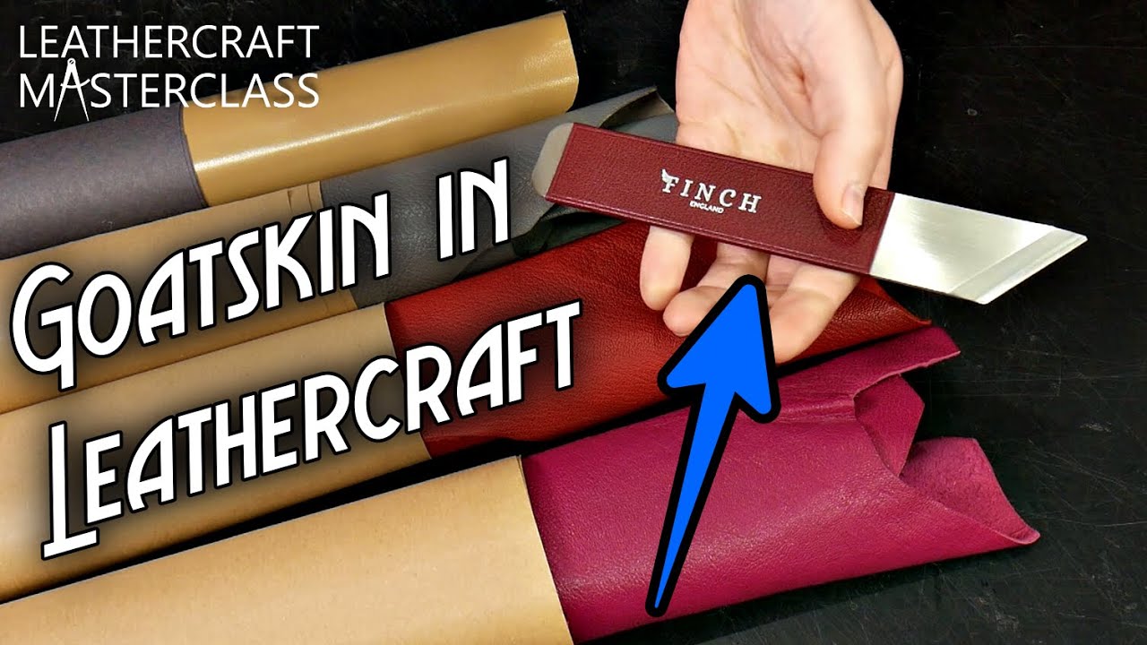 Goatskin in leathercraft. What's it used for? 5 min breakdown YouTube