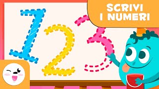 Numeri - Impariamo a scrivere i numeri da 1 a 10