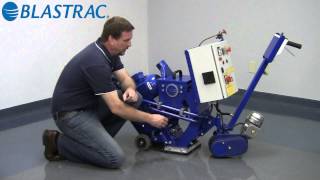 Blastrac 1-8Dps30 8 Shotblaster 220V Single Phase - Aramsco