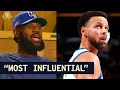 Lebron james on stephen currys unmatched influence on the nba