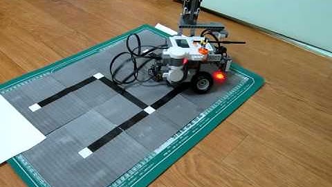 NXT Maze solving test