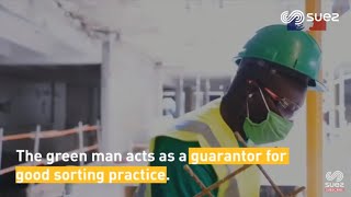 Construction - Operation Zero Final Waste at a Bouygues site – SUEZ