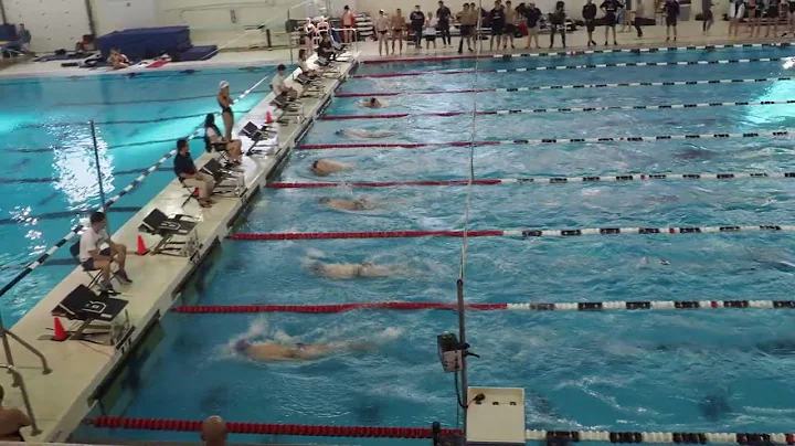 2022 Brown vs Penn  100 Backstroke