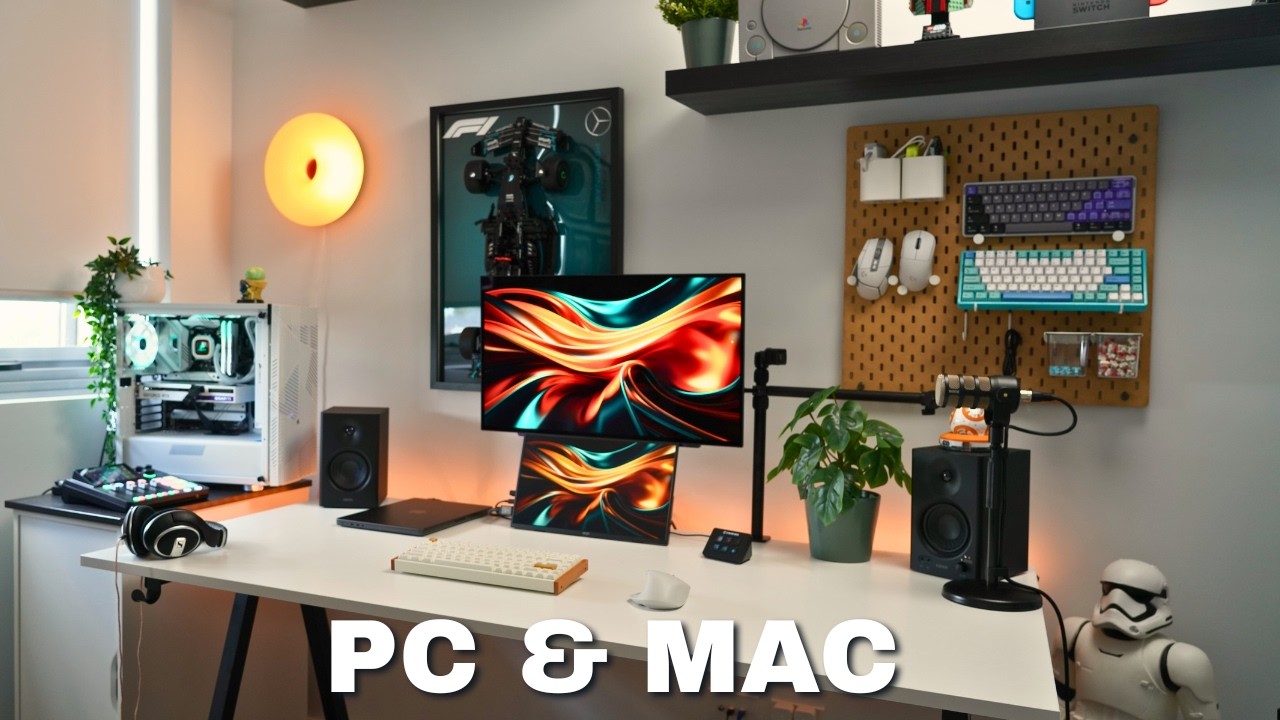 I Combined My Mac and PC Into One Setup (Setup Evolution Part 1) - YouTube