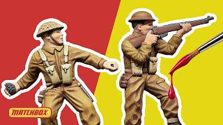 Lets Paint REAL Matchbox British Infantry @Jamesviolaofficial