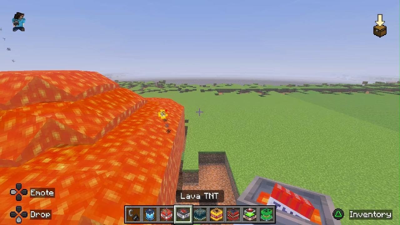 I downloaded a TNT mod. In Minecraft.