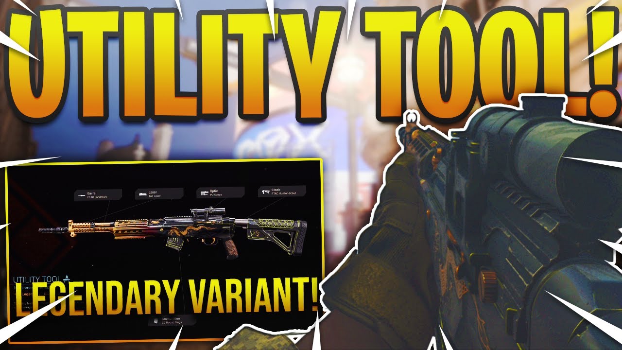 the NEW TIER 100 VARIANT IN MODERN WARFARE... (Utility Tool)