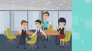 I will create animated 2d explainer video