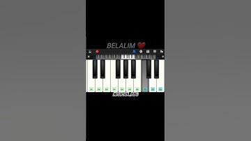 Thumbnail of BELALIM ❤️‍🩹 🎹  #piano #belalım #shorts #tutorial #music #pubg #belalim