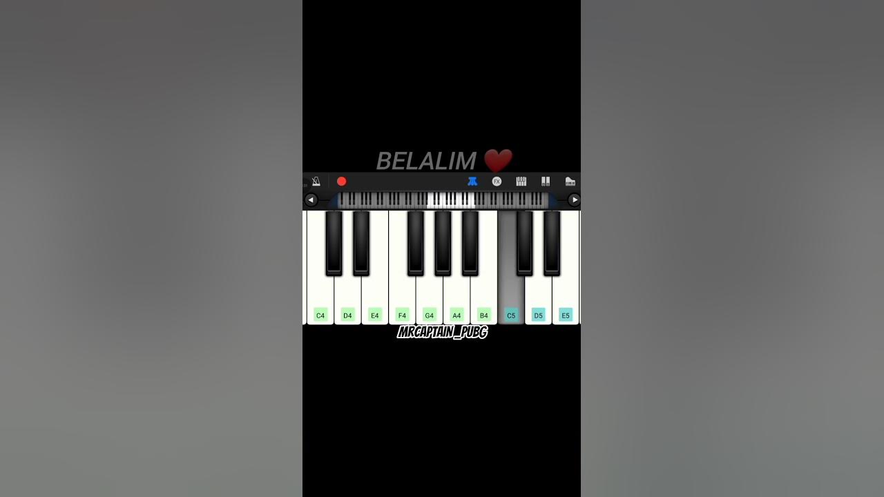 BELALIM ❤️‍🩹 🎹  #piano #belalım #shorts #tutorial #music #pubg #belalim