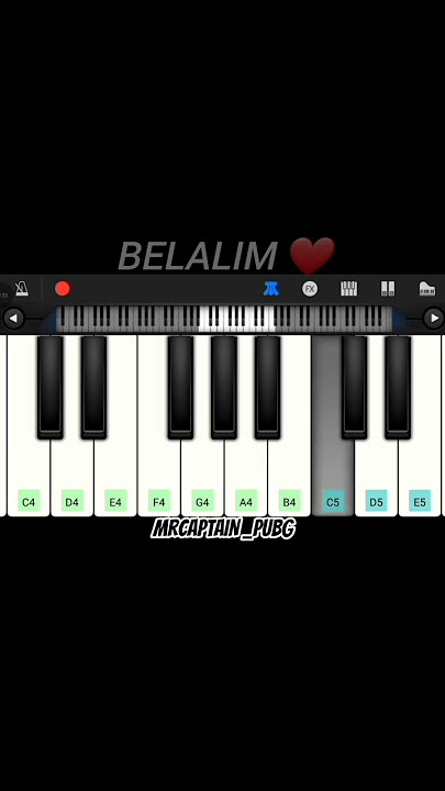 BELALIM ❤️‍🩹 🎹  #piano #belalım #shorts #tutorial #music #pubg #belalim
