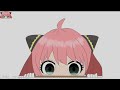 Anya Forger Digital Painting Tutorial #youtubeshorts #tiktok #anya