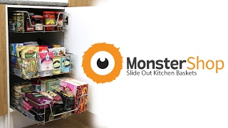 MonsterShop - KuKoo Slide Out Kitchen Baskets