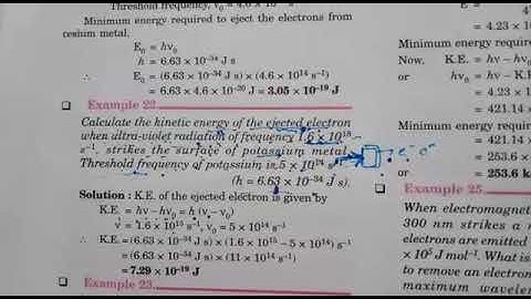 Class 11 Chemistry Chapter -2 Numericals