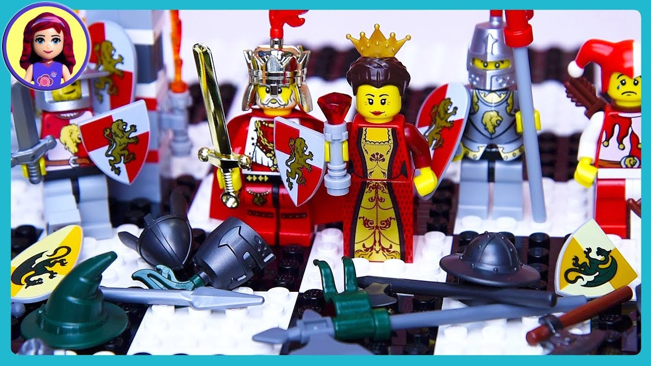 LEGO Chess Set Kingdoms Castle Review Build Setup & Play - YouTube