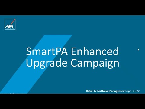 AXA SmartPA Enhanced Upgrade 2