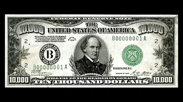 ¿Qué presidente aparece en el billete de 10000 dólares?