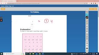 Grade 1: Adding 2, Adding 3, Adding 4