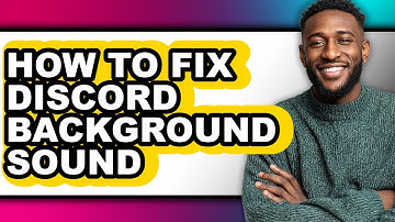 How to Fix Discord Background Sound (easy Method)