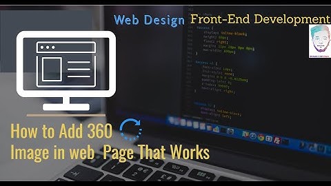 How to add 360 degree image on your website | 360 degree image in website HTML structure |Web Design