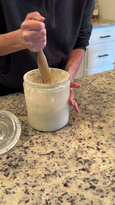 Eve the amazing sourdough starter 🫶🏼 #sourdough #sourdoughbread #sourdoughstarter