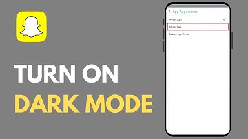 How To Turn On Dark Mode On Snapchat iPhone | Get Dark Mode On Snapchat (2025)