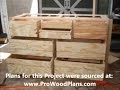   Wood plans dresser
