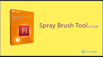 Spray Brush Tool in Flash CS6 Tutorial