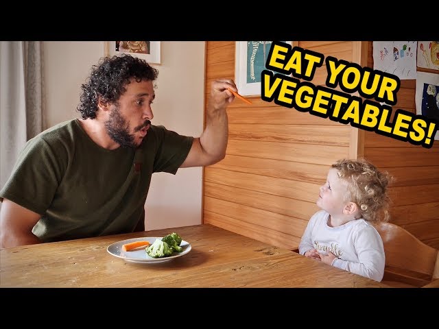Get your toddlers to eat vegetables