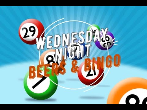 Wednesday Night Beers & Bingo #bingo #giveaway #live