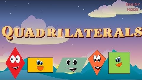 Quadrilaterals | Quadrilaterals for kids | Properties of Quadrilaterals | Brainy Nook